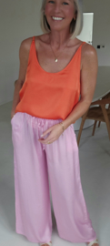 FRANCES satin top orange