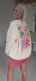 BE KIND sweatshirt cream