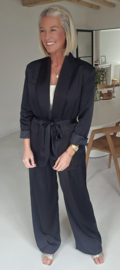 ROSIE satin suit silky black
