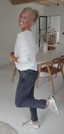 LORA relax jeans washed black