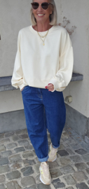 BASIC sweatshirt ecru