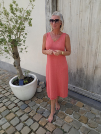 GOLDEN HAZE beach dress coral