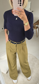 MILIA basic knit navy