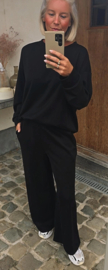MAYBRITT jogger set black