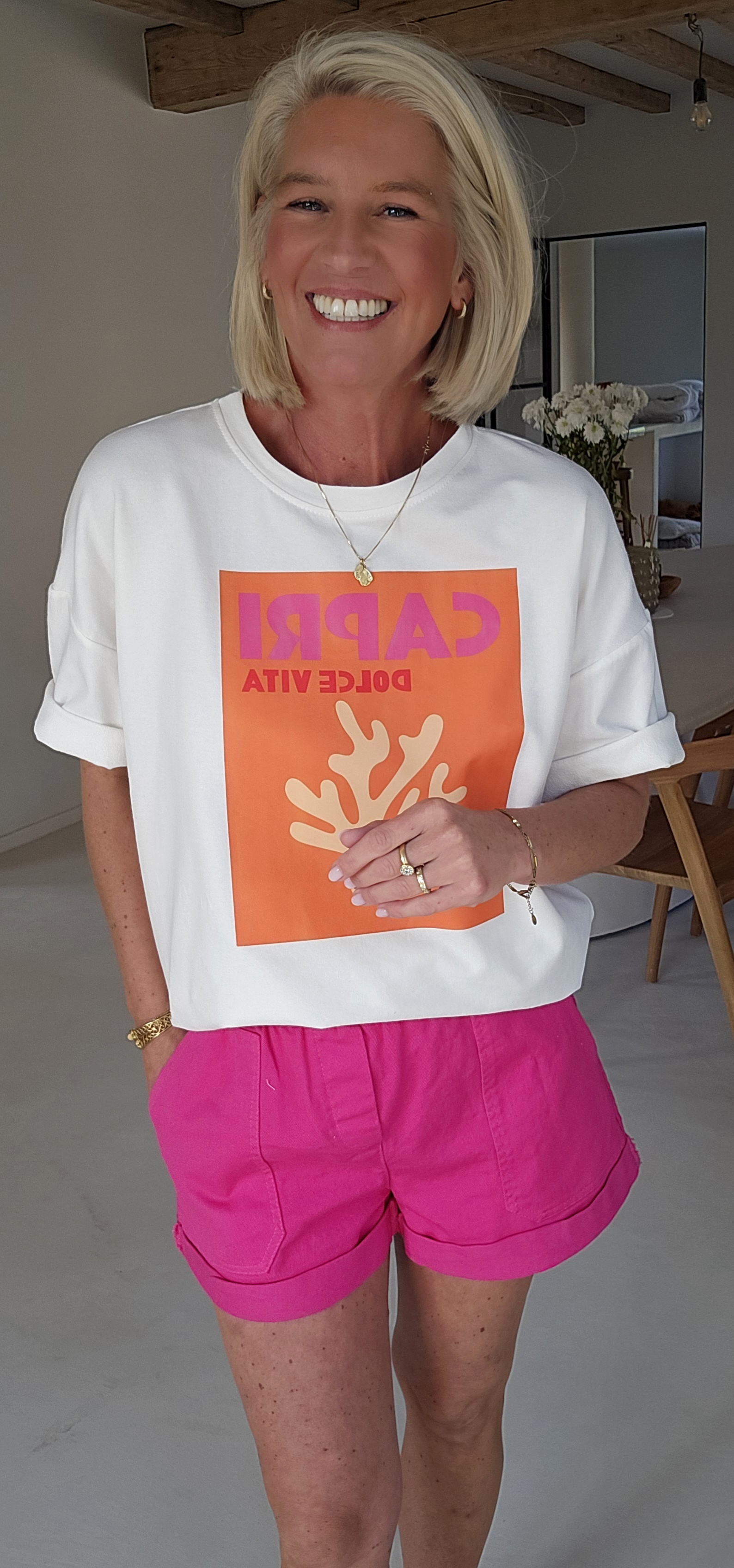 CAPRI cotton T-shirt