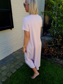 JOJO maxi dress pastel lilac