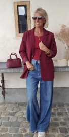 CLASSY blazer burgundy