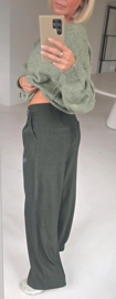 COLETTE suit pants dark khaki