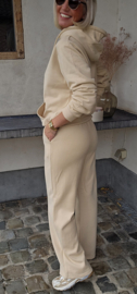LOENA jogger set cream