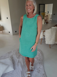 THE PERFECT JEANS 2 sleeveless dress green