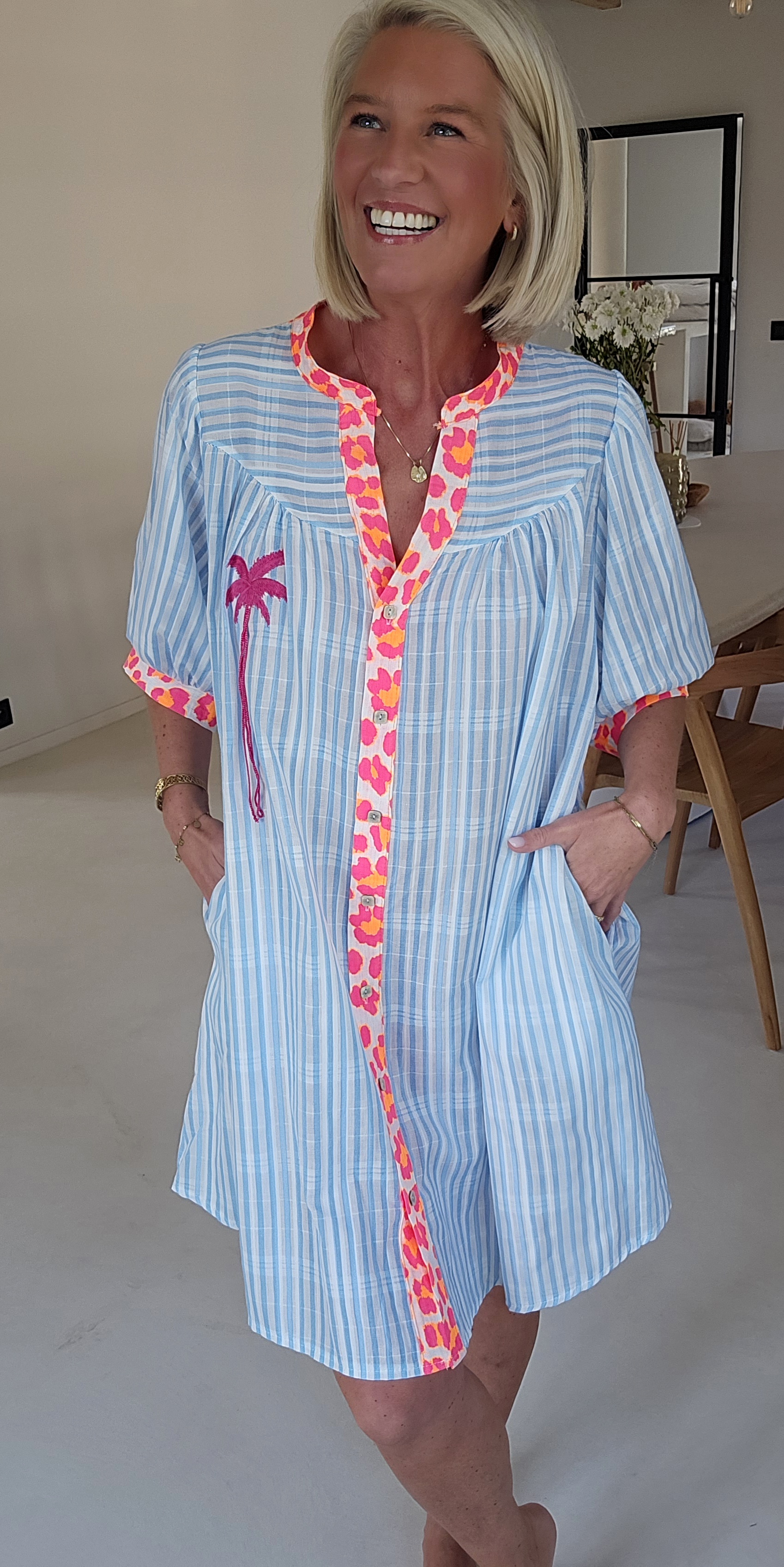 PALMTREE 2 beach dress