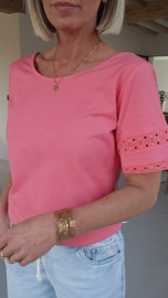 SESAN cotton blouse peach