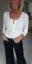 LIENE longsleeve lace white