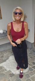 SELDA top burgundy