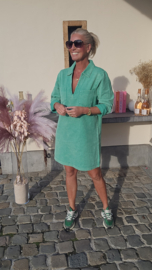 THE PERFECT JEANS 2 longsleeve dress bright green