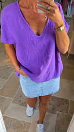 AMALFI tetra T-shirt violet