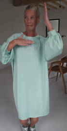 ARIEL sweatshirt dress mint