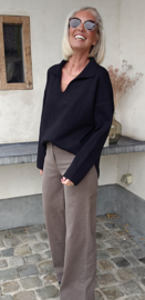 MILI shirt knit black