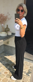 SANNA short-sleeved cotton body off-white
