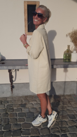 THE PERFECT JEANS 2 longsleeve dress beige