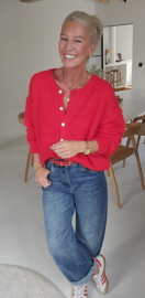 LIESJE cardigan red