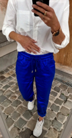 ROMEE drawstring pants Electric blue
