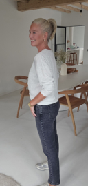 LORA relax jeans washed black