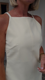 LISA dress soft yellow