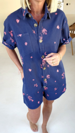 JONI jeans playsuit navy
