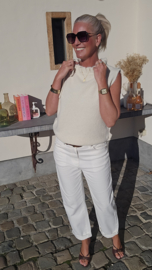 SOFT WHISPER knit top