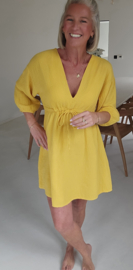GUUS tetra dress yellow