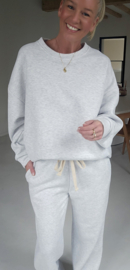 ALBA jogger set soft mêlee grey
