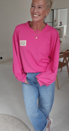 PERFECT sweatshirt fuschia