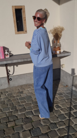 MARINE dad fit jeans mid blue