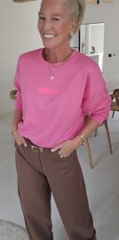 ICONIC sweatshirt candy pink