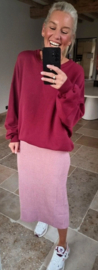 AUSTIN sweatshirt burgundy