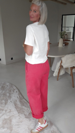 OUT OF OFFICE tee red