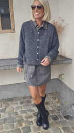 LIESJE cardigan carbon