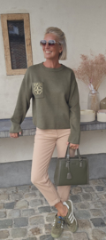 LOVE knit khaki