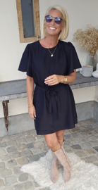 CHALIZE viscose dress black
