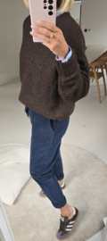 BEZIERS soft knit chocolat