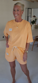 SISI terry set peachy orange