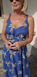 PALMTREE maxi dress jeans blue