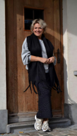 AUTUMN LOVE supersoft scarf black