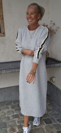 TILLY maxi sweatshirt dress grey