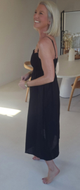 SANDRIN smock dress black