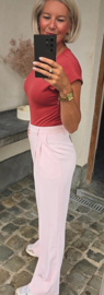 SANDI suit pants soft pink