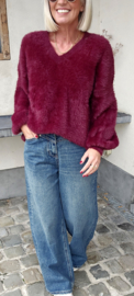PLUSH softest knit burgundy