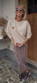 LEO LOVE sweatshirt beige