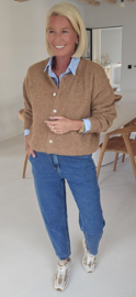 MANOUK balloon jeans darker blue